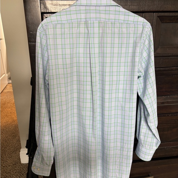 Chaps Green Plaid Men's Shirt - Picture 4 of 5